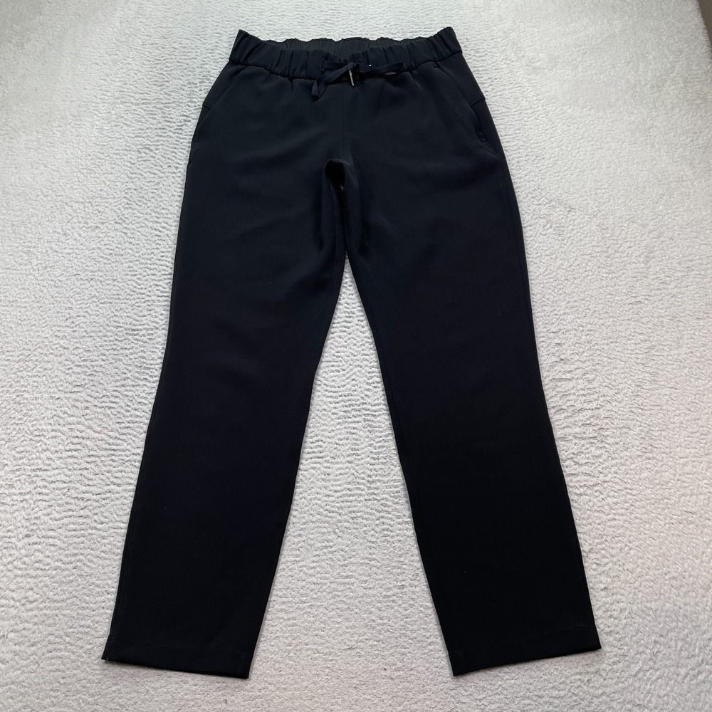 Lululemon On The Fly Pants Women Size 6 (Fits 30X27) Gym Yoga Stretch LW5BPMS